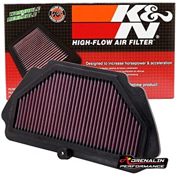 K&N กรองอากาศ สำหรับ ZX6 ZX6R 2019+ กรองแต่ง kn ZX-6R