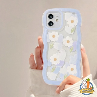 เคสโทรศัพท์มือถือนิ่ม แบบใส กันรอยขีดข่วน ลายดอกเดซี่เล็ก สําหรับ Xiaomi Redmi Note 11 11s 10 10s 9 9s 8 Pro Redmi 10C 10A 10 9 9A 9C 9T Xiaomi 11 Lite Mi 11T Pro Poco F3