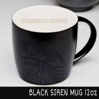 Starbucks Black Siren Ceramic Mug 12oz