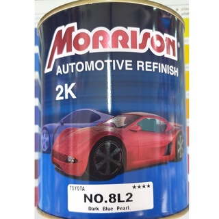 สีพ่นรถยนต์ 2K  TOYOTA  NO.T-8L2  มอริสัน Morrison 2K