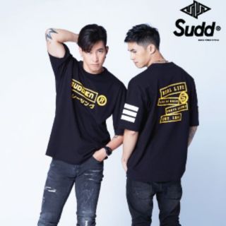 Sudd เสื้อยืดโอเวอร์ไซส์ รุ่น Arena สีดำ