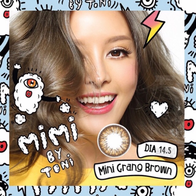 (2 คู่ ส่งฟรี Ems) คอนแทคเลนส์รายเดือน