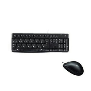 คีย์บอร์ด Logitech K120+Mouse B100