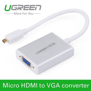 (ลดล้างสต๊อก)UGreen Micro HDMI to VGA Converter