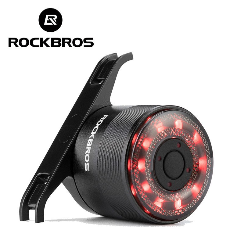 [Fulfilled by Shopee]ROCKBROS ไฟท้ายจักรยาน Q3 ชาร์จ USB เพื่อความปลอดภัย