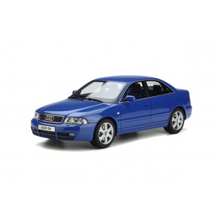 Otto Mobile 1/18 : OT373 Audi S4 (B5) 2.7L BiTurbo Nogaro Blue 1998