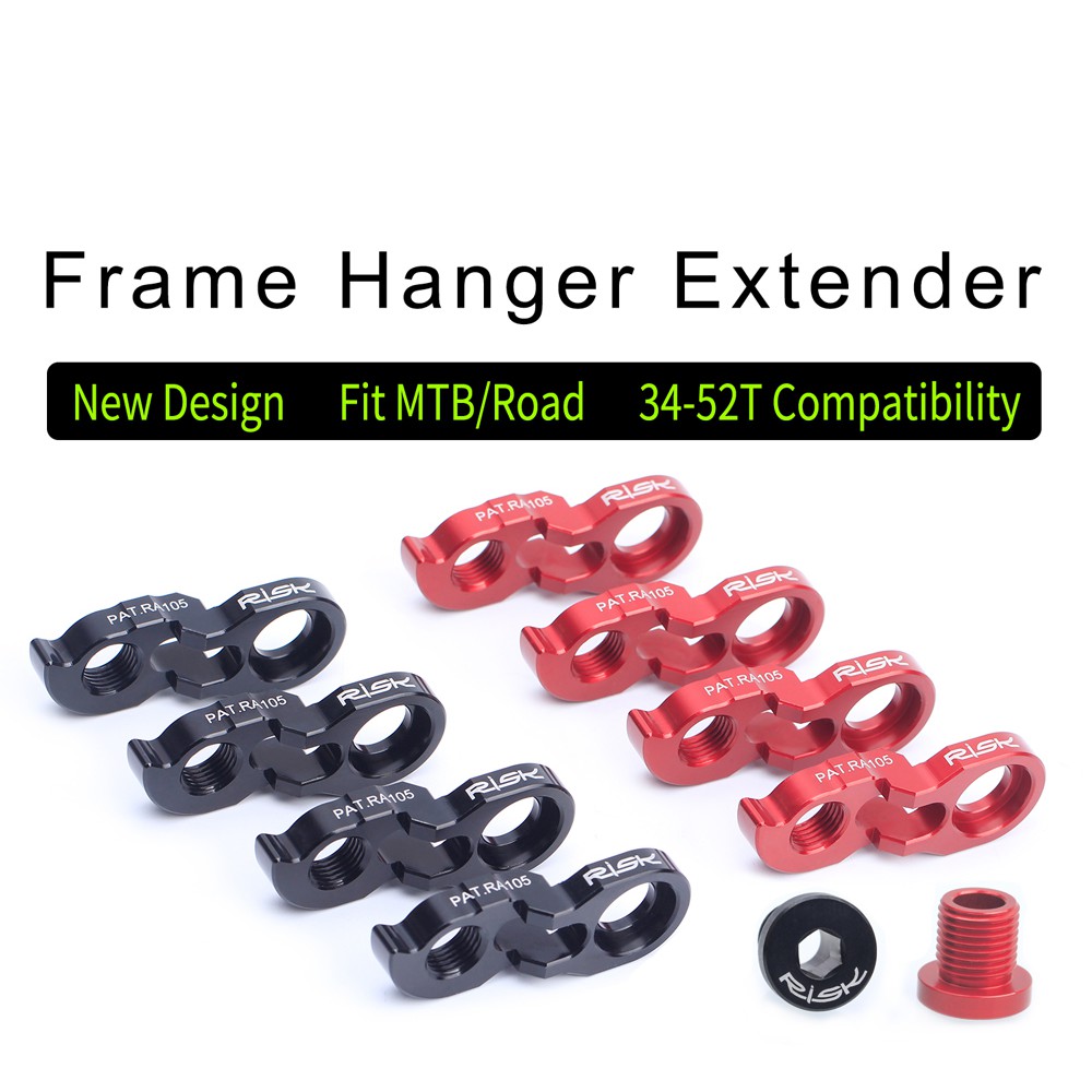 Risk อะแดปเตอร์ต่อตีนผีจักรยาน Rear Derailleur Hanger Extender Kit Bike - รูปที่ 6