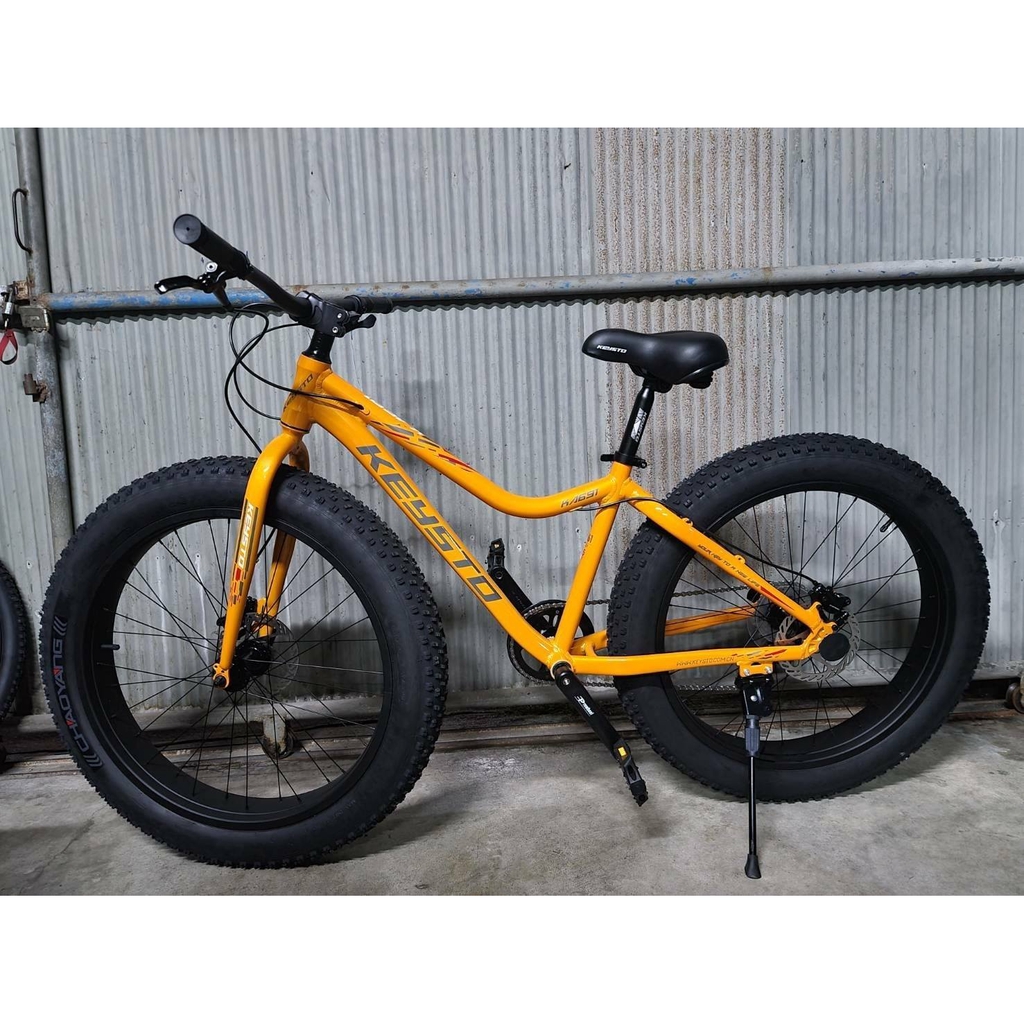 จักรยานล้อโต Fat Bike  Keysto KA691 สีเหลือง