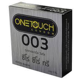 ถุงยางอนามัย Onetouch 003 52mm