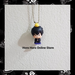 🖤 กาชาปอง รีบอร์น 🖤 พวงกุญแจ ฮิบาริ เคียวยะ ครูพิเศษจอมป่วน รีบอร์น 🖤 Gashapon Reborn Devi Series - Hibari 🖤