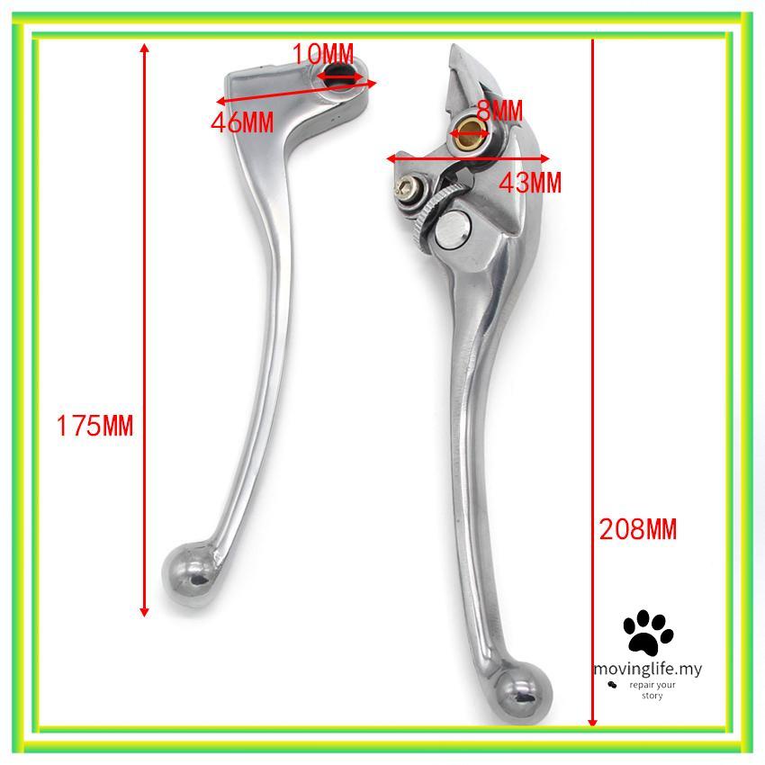 ใหม่มือเบรคคลัทช์ชุด Universal handle อุปกรณ์เสริมรถจักรยานยนต์สําหรับ Honda VFR400 NC35 CBR6/900 VT
