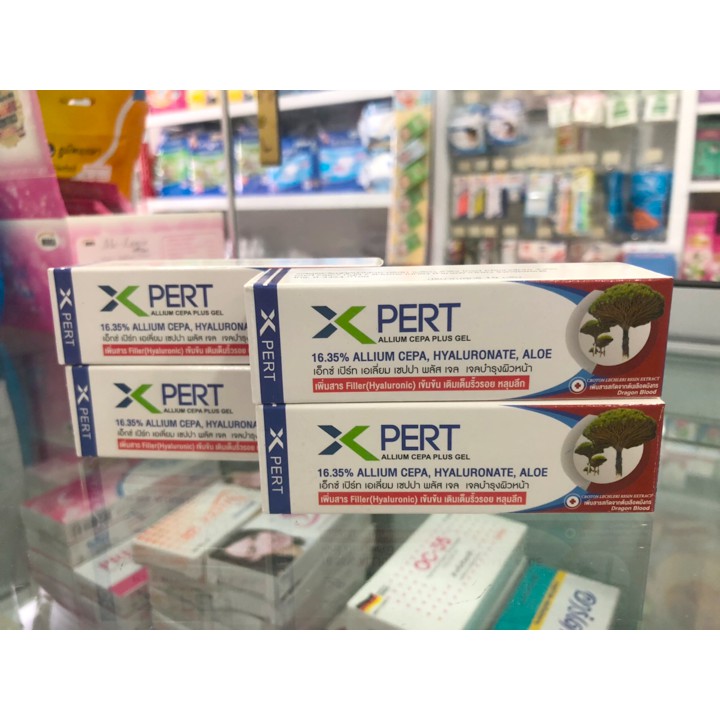 Scar x pert gel 10g  เจลทารอยแผลเป็น เติมเต็มริ้วรอย หลุมลึก