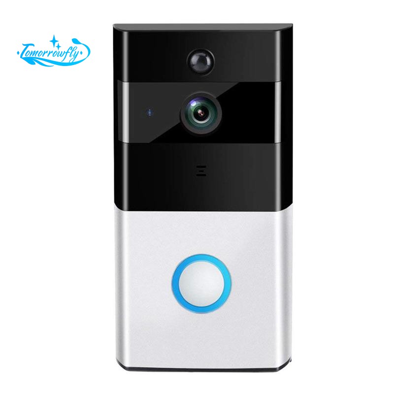 Night Vision APP Control for IOS Android HD WIFI Home Security Camera with Real-Time 2-Way Talk /& Video 1080P Video Doorbell 166/°Wide Angle PIR Motion Detection