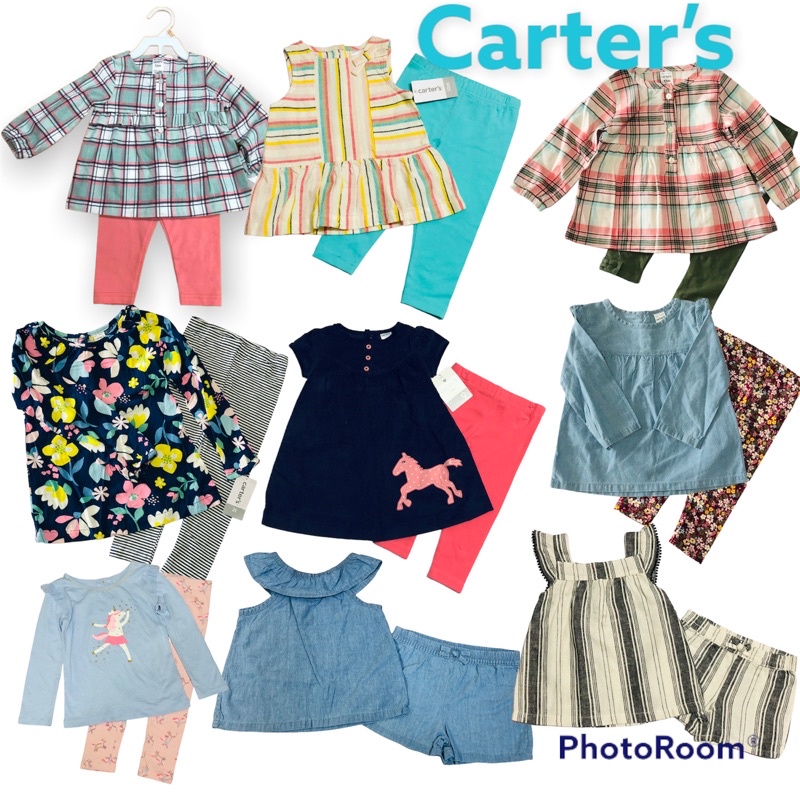 งาน2ชิ้น แบรนด์Carter’sผ้าใส่สบายไม่ร้อน