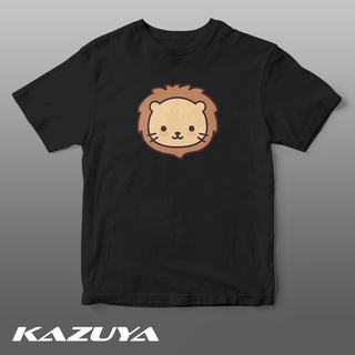 เสื้อยืดผู้ Kazuya เสื้อยืด ลายสิงโตน่ารัก TM-0121 S-5XL