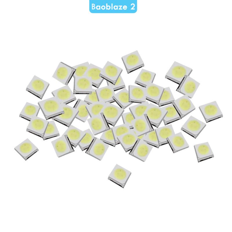 ชิปไฟ LED COB 3535 1W 3V สีขาว 50 ชิ้น