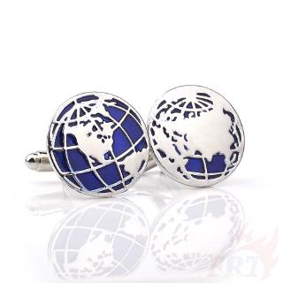 ❉ GlobalMap คัฟลิงค์ ❉2Pcs/Pair Fashion Shirt Cufflinks Cuff Button