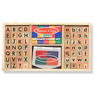 Melissa &amp; Doug - Alphabet Stamp Set