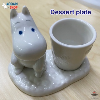 Moomin Dessert Plate โมเดลตั้่งโชว์หรือใส่ขนม