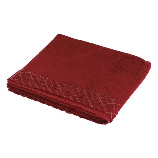 ผ้าขนหนู MOSAIC 31x60 นิ้ว สีแดง TOWEL 31X60 MOSAIC RED HOME LIVING STYLE