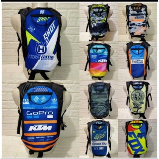 Hydropack กระเป๋าเป้สะพายหลัง มอเตอร์ครอส พิมพ์ลาย สําหรับขี่จักรยาน