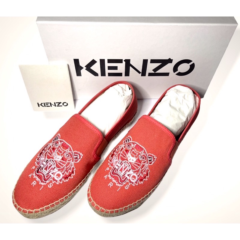 พร้อมส่ง ของใหม่ ของแท้ 💯% รองเท้า Kenzo espadrilles ป้าย Kingpower