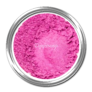 Mica ชมพู อมแดงสว่าง Pretty Pink 30g ทำลิปได้ 000344 สินค้าเป็นวัตถุดิบเครื่องสำอางค์