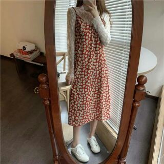 maxi flower red dress

♥️New in
-สินค้านำเข้า พร้อมส่ง-
ชุดแม็กซี่เดรสสีแดงลายดอก