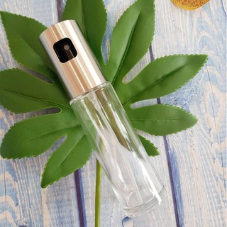 ขวดสเปรย์น้ำมัน 100 ML พร้อมส่งจากไทย หัวสแตนเลส ท่อเป็นพลาสติก ตัวเป็นแก้ว เกรดส่งห้าง รูปถ่ายจากสินค้าจริง