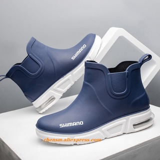 Shimano ใหม่ รองเท้าบูท กันฝน กันลื่น กันน้ํา กันการสึกหรอ ระบายอากาศ เหมาะกับใส่ตกปลา กลางแจ้ง สวน ทํางาน ล้างรถ สําหรับผู้ชาย