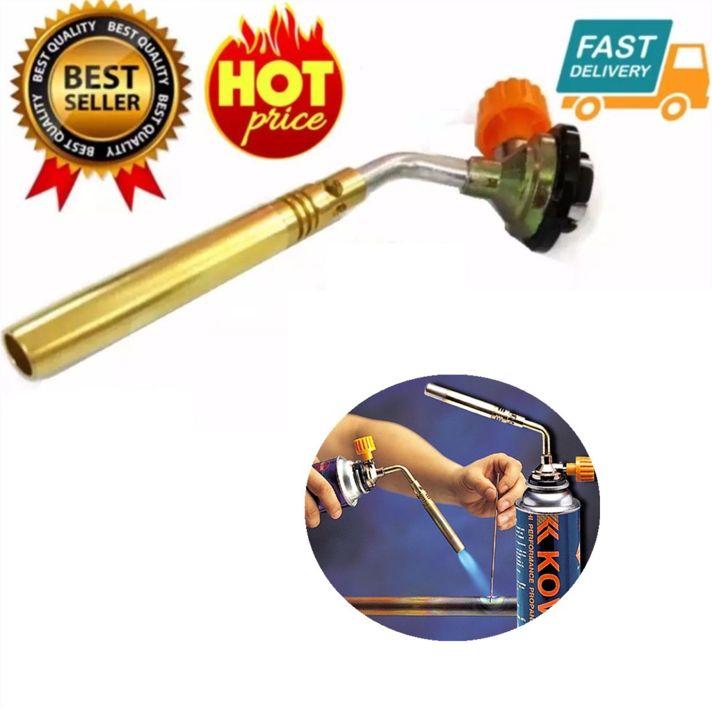 KOVEA Brazing Gas Torch KT-2104 หัวพ่นไฟเอนกประสงค์ หัวเชื่อมทองเหลือง เชื่อมท่อแอร์ เชื่อมท่อทอแดง 