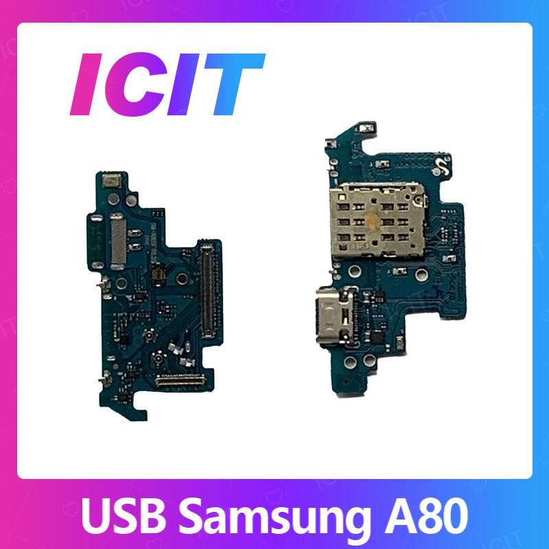 Samsung A80 / A805 อะไหล่สายแพรตูดชาร์จ แพรก้นชาร์จ Charging Connector Port Flex Cable（ได้1ชิ้นค่ะ) ICIT 2020