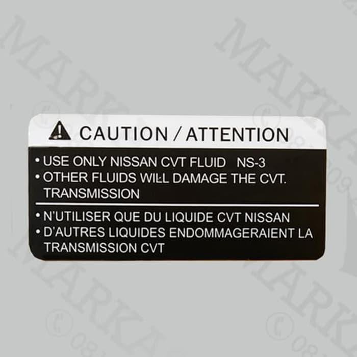 Nissan cvt สติ๊กเกอร์/สติ๊กเกอร์ชาร์จ