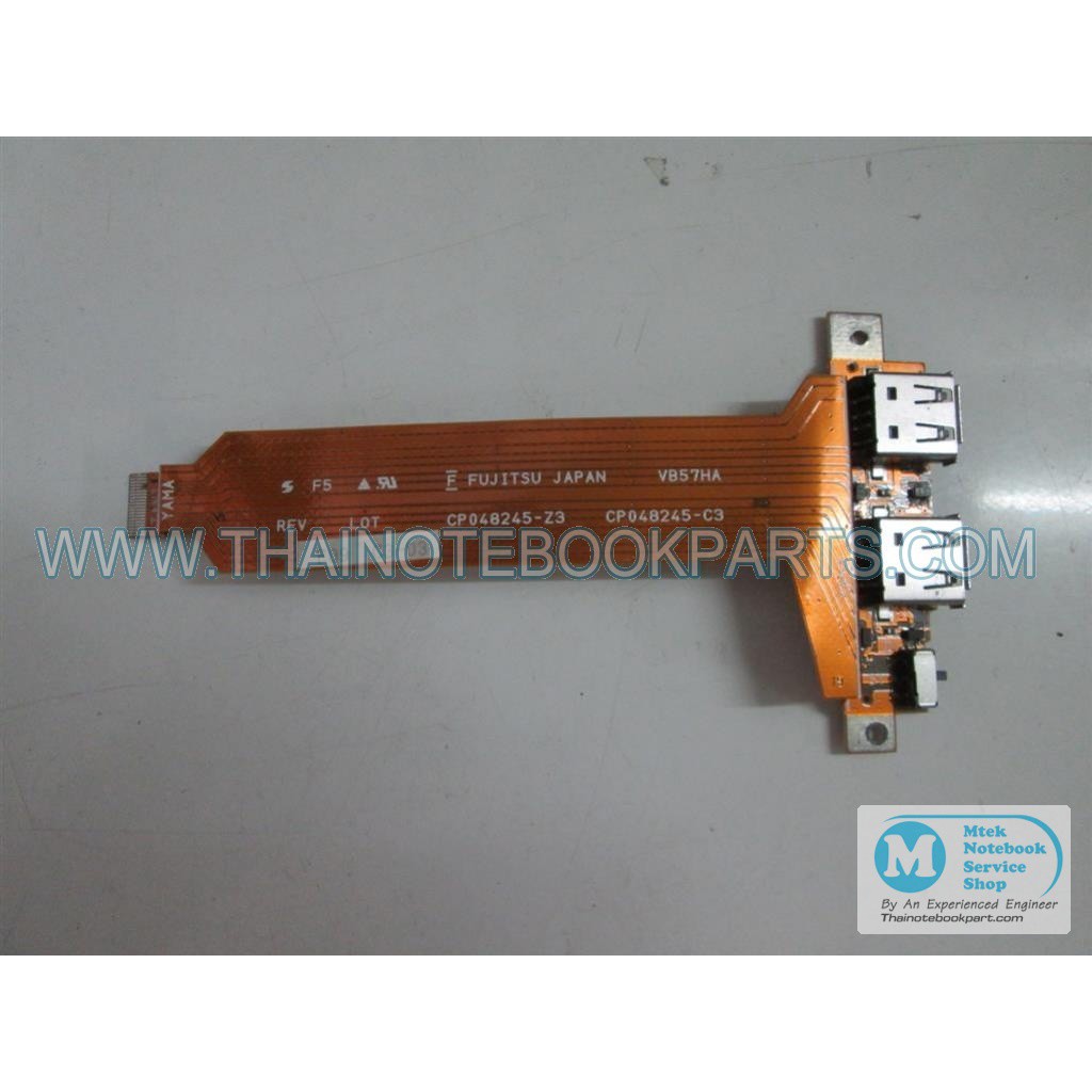 แผงวงจร USB Board Fujitsu FMV-650MC8C/W - CP048245-Z3, CP048245-C3 (มือสอง)