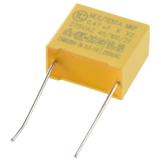 AC 275V 0.47uF Polypropylene Film Safety Capacitors 10 Pcs/10 ชิ้น