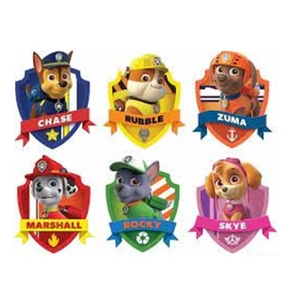 🇹🇭 800 202 ลูกโป่ง ฟอยล์ วันเกิด สังสรรค์ ปาตี้ ลูกโป่ง การ์ตูน สุนัข หมา / Foil Balloon Party Paw cartoon ชุด A