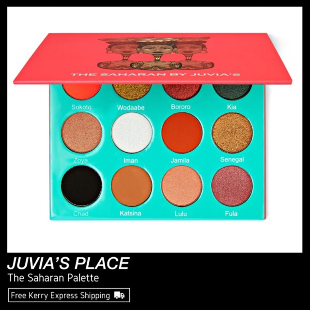 พร้อมส่ง - Juvia’s place the saharan palette เเท้💯%