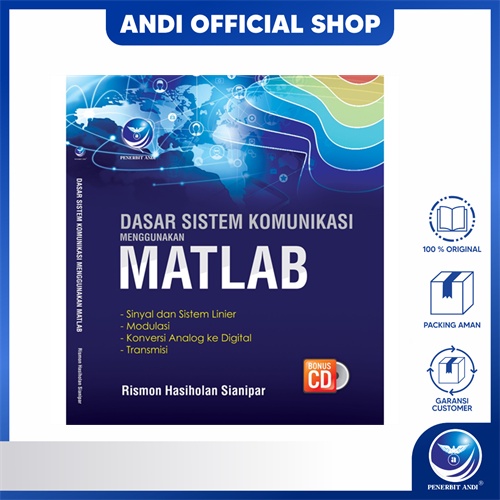 Andi สํานักพิมพ์ - หนังสือระบบสื่อสารพื้นฐานโดยใช้ Matlab+cd