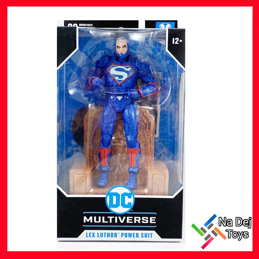 Lex Luthor Power Suit DC Multiverse McFarlane Toys 7" Figure เลกซ์ ลูเธอร์ พาวเวอร์ สูท ดีซีมัลติเวิ