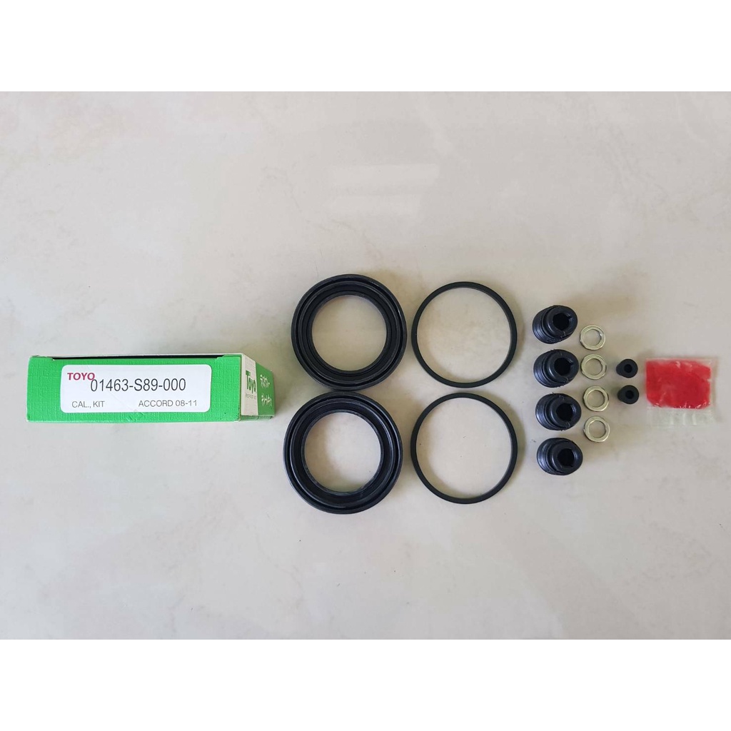 ชุดซ่อมยางดิสเบรคหน้า HONDA ACCORD ปี2008-2011 ยี่ห้อ TOYO JAPAN ชุดละ280 บาท
