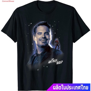 เสื้อยืดยอดนิยม Marvel Ant-Man &amp; Wasp Luis With Mini Ant-Man Graphic T-Shirt Mens Womens T-shirts