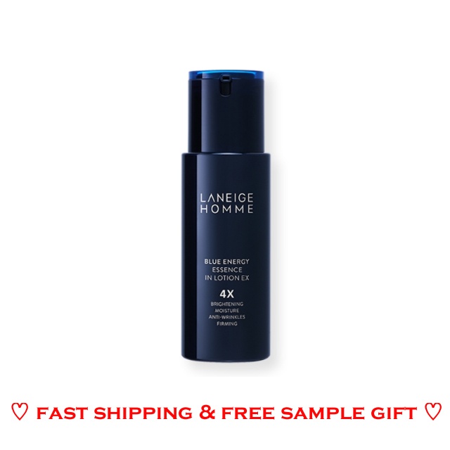 Laneige Homme Blue Energy Essence in Lotion EX โลชั่น 125 มล. พร้อมของแถม