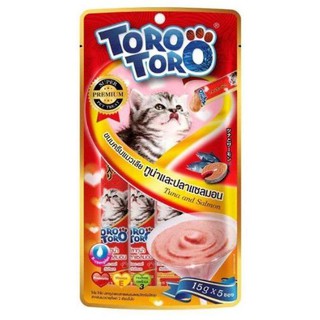 ToroToro ขนมแมวเลีย โทโรโทโร่ (15g. x 5 ซอง)