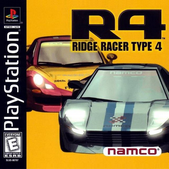 RIDGE RACER 4 [PS1 US : 2 Discs]