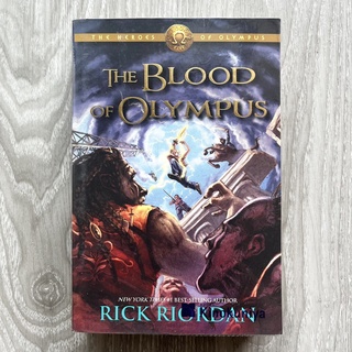 📓หนังสือนิยายวรรณกรรมเยาวชน The Heroes of Olympus 5: The Blood of Olympus(ฉบับภาษาอังกฤษ ปกอ่อน มือ 2 สภาพ 99%)