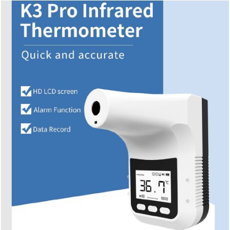 K3Pro เครื่องวัดอุณหภูมิร่างกายด้วยระบบดิจิทัล (พร้อมส่ง)ของแท้รับประกัน3เดือน