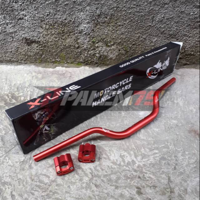 MERAH แฮนด์ Fatbar สีแดง CRF KLX Dtracker 150 และ Raiser