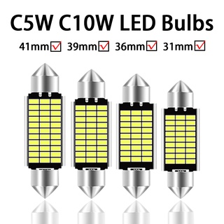 ไฟอ่านหนังสือ Led 1 C5W C10W Canbus 31 มม. 36 มม. 39 มม. 41 มม. สําหรับจอดรถยนต์ บ้าน