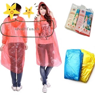 Raincoat / Poncho แบบใช้แล้วทิ้งสำหรับตั้งแคมป์