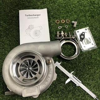 T3 Dual Ceramic Ball Bearing GT3076 GT3076R GTX3076R Anti-Surge Turbo Billet compressor Wheel Turbocharger 400-750 HP